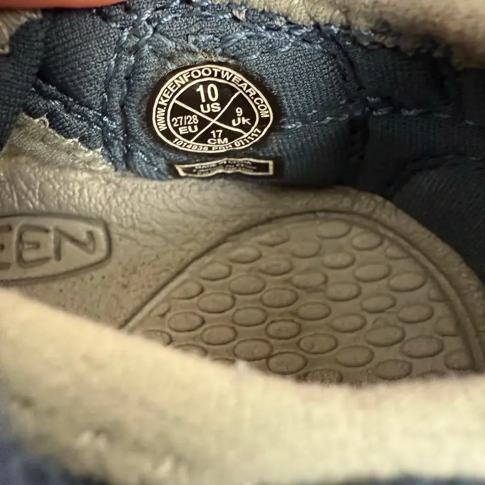 Keen‎ Kids Water Sandals Newport H2 Blue Gray Size 10 Toddler